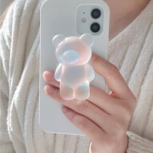 Spinpop Bear Phone Grip, a phone accessory,kickstand ,accessory NWT